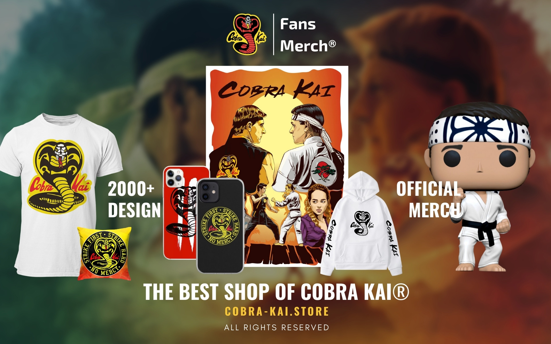 cobra kai merch store