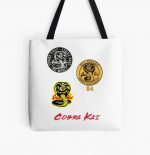 Cobra Kai sticker Pack All Over Print Tote Bag RB1006 product Offical Karl Jacobs Merch