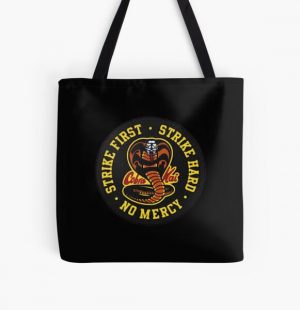 Cobra Kai No Mercy Icon Tote Bag, Official Cobra Kai Merch