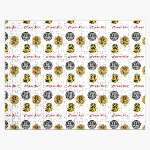 Cobra Kai sticker Pack Jigsaw Puzzle RB1006 product Offical Karl Jacobs Merch